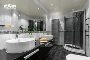 Luxurious but affordable bathroom