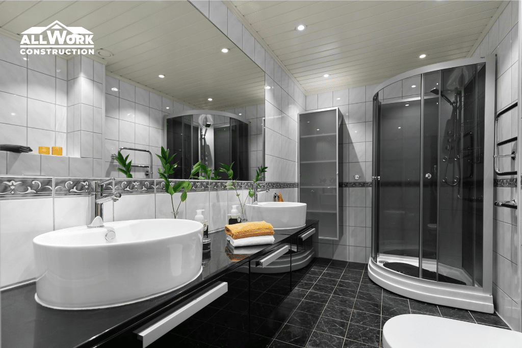 Luxurious but affordable bathroom