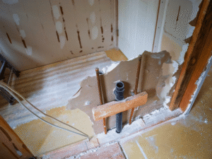 bathroom demolition