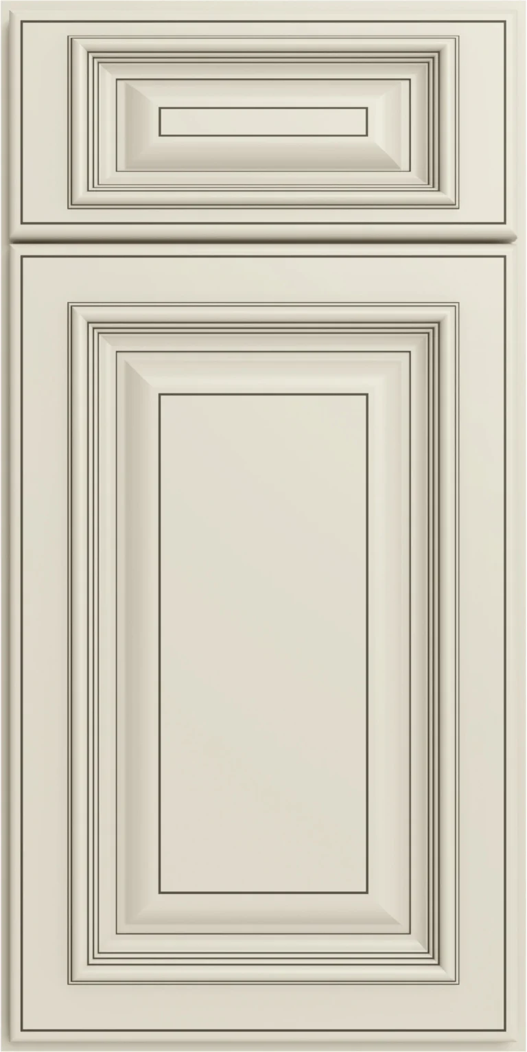 Forevermark Signature Pearl kitchen cabinet door in a pearl tone