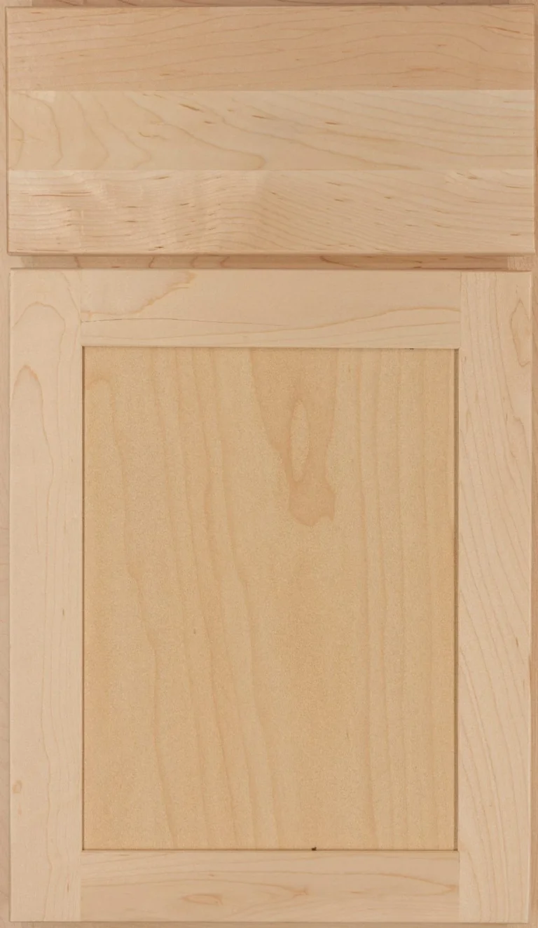 Integrity Aruba kitchen cabinet door and drawer front with a flat-panel design