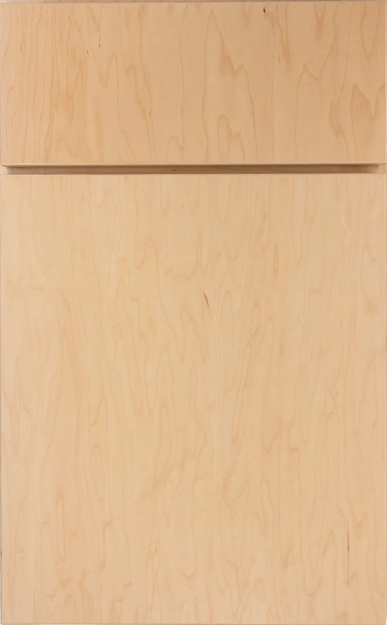 Integrity Salem slab kitchen cabinet door and drawer front with a smooth wood-grain surface