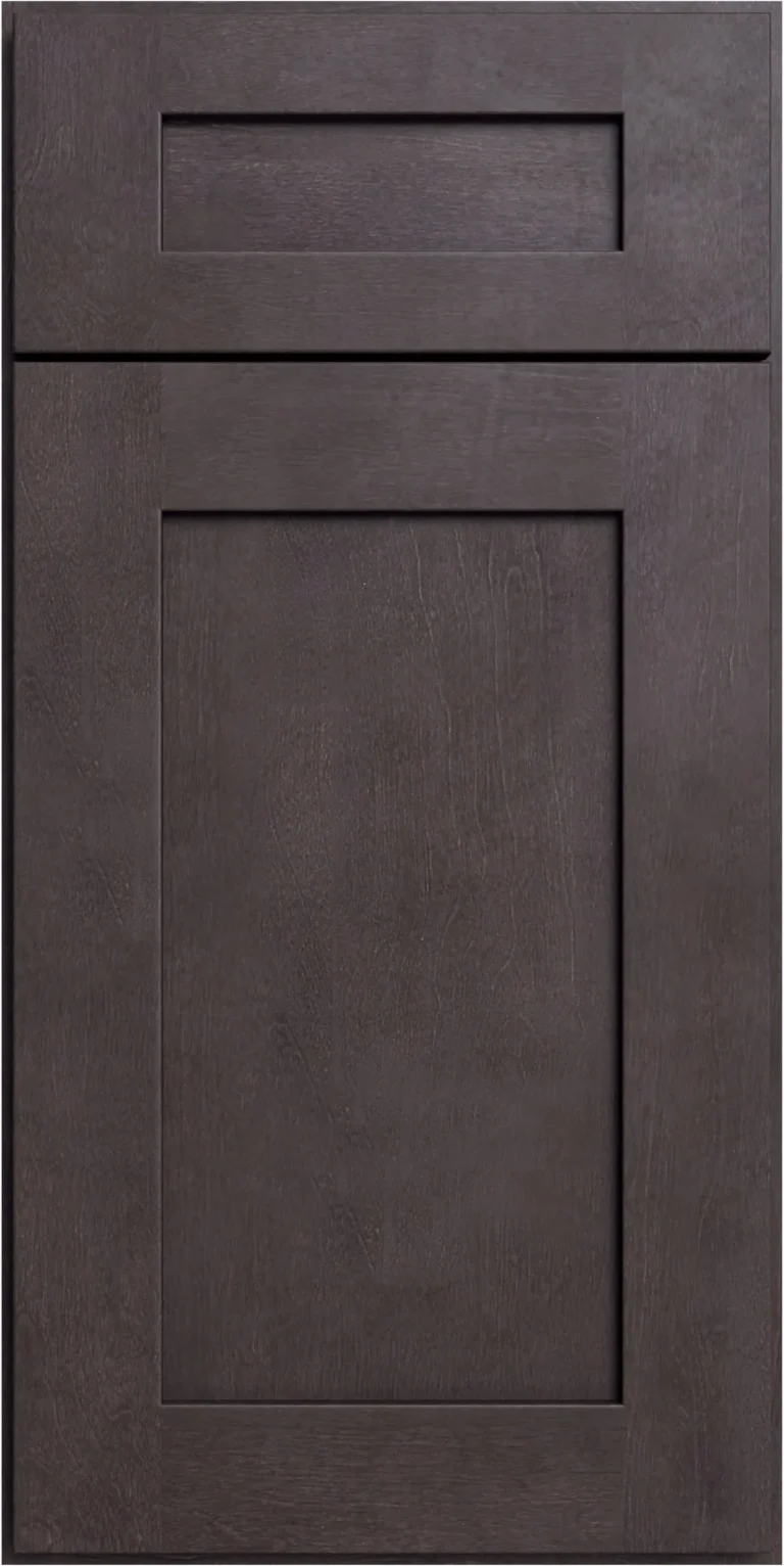 Forevermark Greystone Shaker kitchen cabinet door in grey