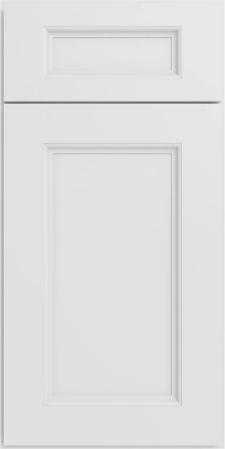 Forevermark Uptown White kitchen cabinet door in white