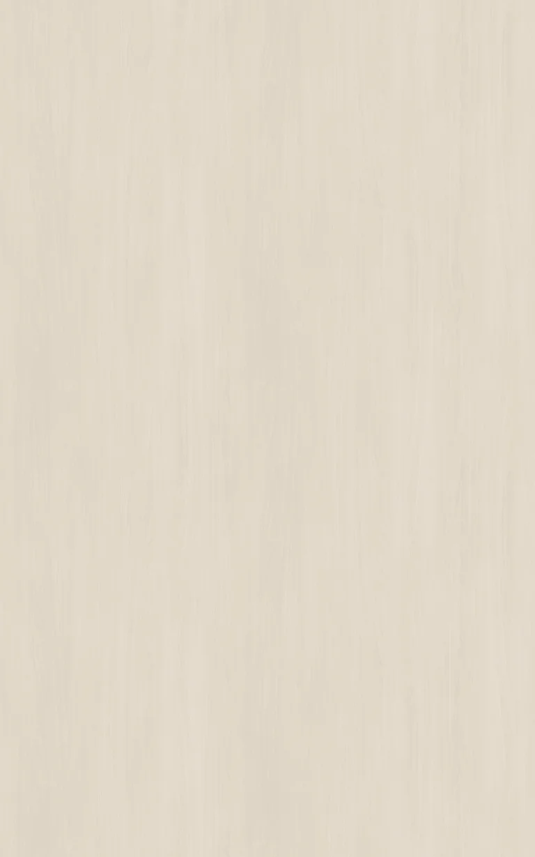 Wetwall Darlington Cherry shower wall panel featuring a soft cream-beige wood-look finish with subtle vertical grain patterns for a warm, modern bathroom design.
